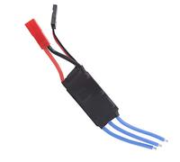 Generic Brushless 18A RC ESC Upgrade Part for K989 RC Car Model, Excellent Start and Acceleration, 7.4V DC Current, Black, 1.3 X 0.7in, for MINI-Z 1/24 /28 Car