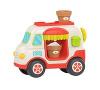 Generic Bubble Machine for Bathing Fun, Ice Cream Foam Tub with Accessories, Ideal for Children's Day , Red