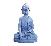 Generic Buddha Sculpture Resin Fengshui Figurine Statue Decorative Ornament Sturdy Centerpiece Table Decoration Collection Suitable for Home Decor Desktop She, 15cmx17cmx24cm
