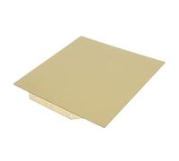 Generic Building Plate for 3D Printers 6.5 X 6.5 Inches Gold Powder Equal (Gold Steel Plate)