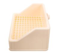 Generic Bunny Litter Box for Rabbit Odor Pet Toilet with Rounded Edges Easy Design for Animals for Bunny Hamster Guinea Pig Cage Litter Box Essentials