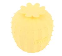 Generic Butter Crock with Lid Silicone Butter Keeper for Storage and Easy Access for Home Kitchens 7.4oz (Yellow)