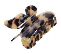 Generic Butterfly Hair Claw Clip for Women Acetate Butterfly Jaw Hair Clamp in Light Tortoiseshell Suitable for Styling and Daily Use