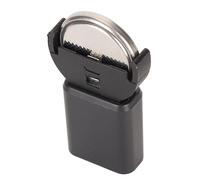 Generic Button Battery Charger Fast Charging for LIR2032 LIR1632 LIR2025 USB C Charger for Coin Cell Batteries Rechargeable Devices, 1 for Car Key Remotes ABS Material (Shipped with 45mAh LIR2032