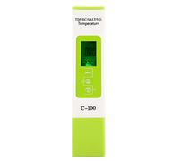 Generic C-100 Water Quality Detector, Accurate 5 in 1 TDS EC Test Pen for Pools, Hydroponics, Children’s Science Projects, Durable ABS