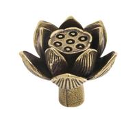 Generic Cabinet Pull Handle, Creative Lotus Seed Handle in Brass, Suitable for Bedroom, Living Room, and Office Furniture, Copper