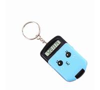 Generic Calculator, 8-Digits Mini Calculator with Keychain Arithmetic for Children, Students, Friends (Blue)