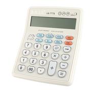 Generic Calculator, Desk Calculator Scientific with Large Screen 12 Digits with Music Play,Time,Date Setting,Volume Adjustment,Alarm Function