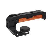 Generic Camera Cage Top Handle Lightweight Aluminum Design for Easy Installation DSLR Camera Rig Grip Cold Shoe Mount for Filmmakers and Videographers