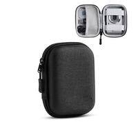 Generic Camera Carrying Case Compatible with KODAK PIXPRO FZ55 / FZ53 / FZ45 / FZ43 16MP Digital Camera, Vlogging Camera Storage Holder Trave Bag,Zipper Mesh Pocket fit USB Cable [Black-A]