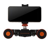 Generic Camera Dolly, Electric Motorized Track Rail Slider with Remote Control, 3 Speed Gears, 360° Rotation, for DSLR Mirrorless Camera Phone Vlogging Video