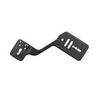 Generic Camera Flash Bracket Portable Aluminum Alloy Mount for DSLR Cameras Flashes Microphones Professional Photography Gear for Flexible Lighting Effects