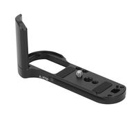 Generic Camera L Shape Handgrip with Storage Case Plate Lightweight Aluminum Alloy for X T50 Comfortable Handling 1/4 Inch 3/8 Inch Holes