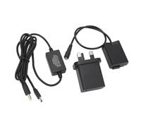 Generic Camera Power DC Adapter Full Decoding Compatibility Plug and Play EN-EL25 Dummy Battery Charger Kit For Z50 ZFC Z30 (UK Plug)