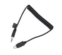 Generic Camera Remote Shutter Release Cord Lightweight for Wireless Control Black 3.5mm DSLR for Group Photos, 20-39.4inch (3.5mm-N3)