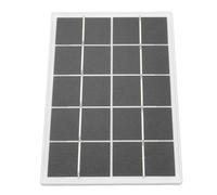 Generic Camera Solar Panel Charger, 5 V Monocrystalline Silicon -wide Application Camera Solar Load for Fans (White)