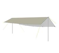 Generic Camping Tarp, Canvas Tarp Hammock Oxford Cloth Camping Shelter, Picnic, Party (L)