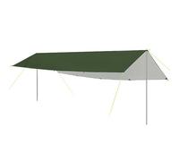 Generic Camping Tarp, Canvas Tarp Hammock Oxford Cloth Camping Shelter, Picnic, Party (L)