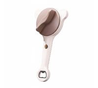 Generic Can Opener Jar Opener Bottle Opener Lid Remover Grip Tool with Extended Handle and Leverage Design and Stainless Steel for Easy Opening Suitable for Kitchen Home bar Travel Parties