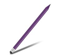 Generic Capacitive Stylus Pen Pencil, High Sensitivity, Rubber Soft Touch Head, Compatible with //, Durable Plastic Material (Purple)