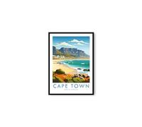 Generic Cape Town Travel Print, Cape Town Travel Poster, South Africa Print, Travel Decor, Popular Print, Birthday Gift, 6x4/7x5/8x10/A3/A4 (A4 Unframed (21 x 29.7cm))