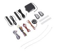Generic Car Alarm, Remote Start High Security Button, Keyless Entry System Kit, Emergency Unlock Reset for Fuel Vehicles (#1)