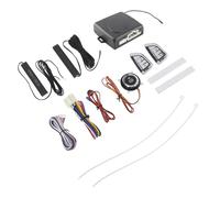 Generic Car Alarm, Remote Start High Security Button, Keyless Entry System Kit, Emergency Unlock Reset for Fuel Vehicles (#2)
