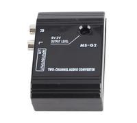 Generic Car Audio Converter High Power Shock Proof for Vehicle 2 Channel Universal ABS Material 1 X Converter