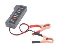 Generic Car Battery Tester 12V with LED Indicators and Durable Design for Home and Business Use, ABS Material, Compact Size