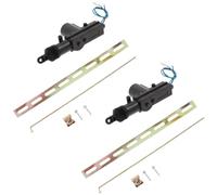 Generic Car Central Locking Kit with Vehicle Door Lock Actuator Motor, Stable Performance and Easy Installation, Abs and Metal Material for Cars and Trucks