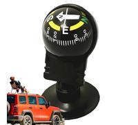 Generic Car Compass - Car Navigation Compass Ball | Adjustable Dashboard Mounted Automotive Interior Accessories for Hiking, Boat, Outdoor, Travel, Ship