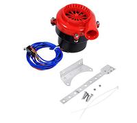 Generic Car Electronic Fake Dump Turbo Blow Off Valve, ABS Material BOV Simulator Kit with Red Black Wires, for Most Auto Vehicle Automobile