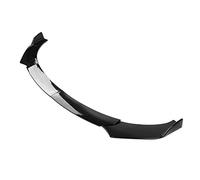 Generic Car Front Bumper Lip Splitter Guard Strong Universal Body Shovels for Sport Style Enthusiasts Black Plastic for Auto Modification