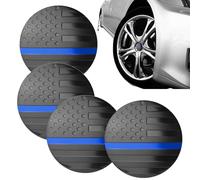 Generic car hub center carrier: car center edge coverage decoration, aluminum wheel rim alloy cover on the flag on the