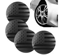 Generic car hub center carrier: car center edge coverage decoration, aluminum wheel rim alloy cover on the flag on the