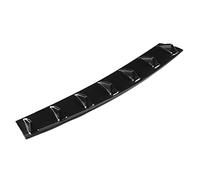 Generic Car Rear Bumper Chassis Diffuser Stylish Fin Design Weatherproof ABS for Universal Vehicles (L)