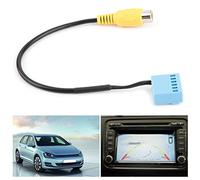 Generic Car Rear View Camera Adapter Cable for MK5 MK6 B6, High Speed Data Transfer, Replacement Wire for MIB RCD330, 20cm Long for Car Enthusiasts