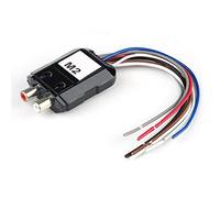 Generic Car Stereo Subwoofer High Low Audio Converter Fit for Better Sound Effect, CD DVD Radio Amplifier, Easy Install Wearable Durable Plastic