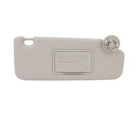 Generic Car Sun Visor Gray ABS Replacement Sunshade with Light Left or Right for Aveo 2011 to 2016 LHD Interior Visor Blocks Glare Includes Screws for Daily Driving (Right)