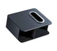 Generic Car Tissue Holder Car Interior Accessory PU Leather Napkin Holder for Car