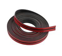 Generic Car Windshield Seal Strip for Sliding Door Vehicle Roof Sunroof 19 mmx2m Black