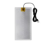 Generic Carbon Fiber Massage Heated Mat Portable 5V Heated Sheets Plug and Play Winter Warmer Sheets for Mouse Pad Shoes