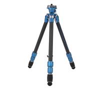 Generic Carbon Fiber Tripod with 4 Sections Adjustable Height and Ball Head for Panoramic Photography Supports 8kg for Professional Use