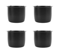 Generic Carbon Steel 4.25" Wheel Hub Center Caps Protective Push Through Covers for RV Wheels 4Pcs