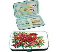 Generic Cardinal Nail Art Bag Set Includes 7 Professional Tools