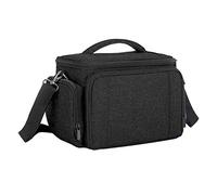 Generic Carrying Bag for Joy, Carrying Case for Joy and Tool Set, Tote Bag with Supplies Storage Sections, Household Heat Press Storage Bag, Black (Blue Lining), POL26P5TURQ3VQ0J