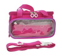 Generic Carrying Case with Shoulder Strap Compatible for Toniebox Starter Set (Rose Red)