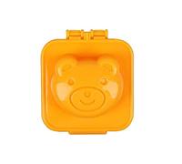 Generic Cartoon Characters (Rabbit, Bear, Fish, Car, Star, Heart) Egg Shaper Mold, Plastic, Random Color, Food Preparation Mold, Mold, Egg