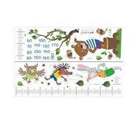 Generic Cartoon Growth Chart Wall Decals for Kids' Rooms, C