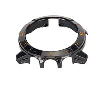 Generic Case for for Intelligent Watches, Portable Plastic for Smart Bumpers Precise Clock Elegant Shock Absorber for the Race for Office (Black Orange)